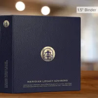 Estate Planning Binder Modern Design 1.5"