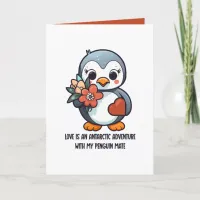 Penguin Love Valentine's Day Card