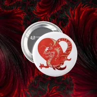 Dragon Heart Valentine Button
