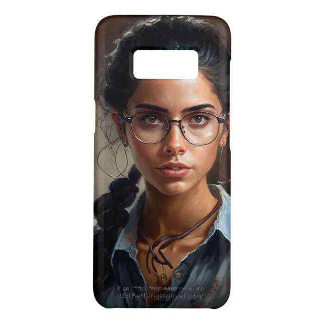 Venezuelan Woman Portrait Oil Painting Case-Mate Samsung Galaxy S8 Case