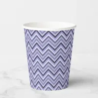 Seven Shades of Lavender Zig Zag Paper Cups