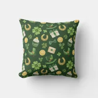 St Patricks Day Throw Pillow