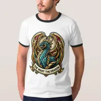 She wants the Dragon Stain Glass Design T-Shirt