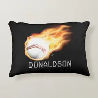 Baseball Personalized Decorative Pillow