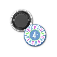 Children's Happy Birthday Circle of Stars ID527 Magnet