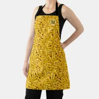 Fun Cartoon Chips Pattern Personalized Apron