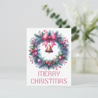 Wreath Christmas Card