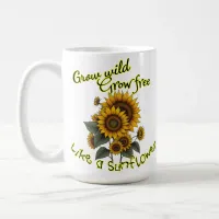 Sunflower Burst Coffee Mug