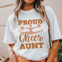 Proud Cheer Aunt T-Shirt