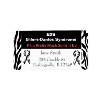 EDS Ehlers-Danlos Syndrome Mailing Address Label