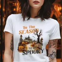 Tis the Season to Be Spooky Vintage Halloween Tri-Blend Shirt