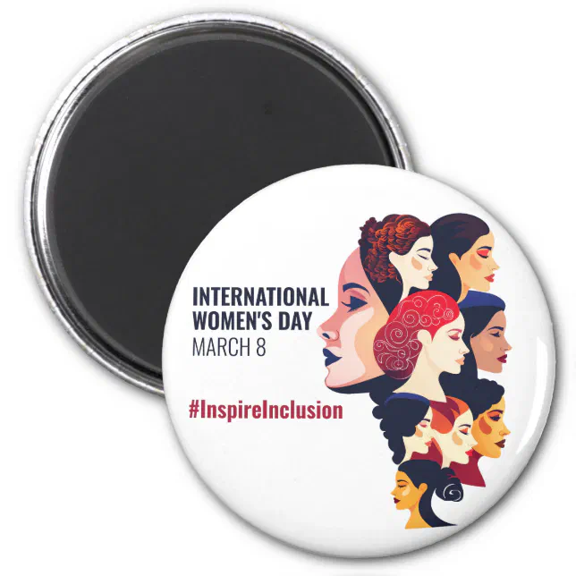 International Women's Day | IWD March 8 Magnet