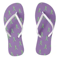 Purple Lyme Disease Awareness Sandals