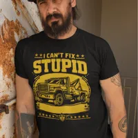 Unique truck design with clever driver message T-Shirt