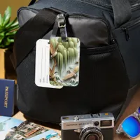 Majestic Flight Luggage Tag