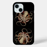 Steampunk Octopus & Rusty Clockwork Gear  iPhone 15 Case