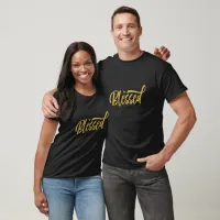 Blessed Typography  T-Shirt