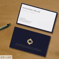 Modern Minimalist Luxury  Business Card