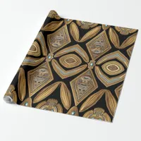 Ancient Elegance: Celtic & Egyptian Fusion Wrapping Paper