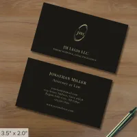 Elegant Legal Business Card