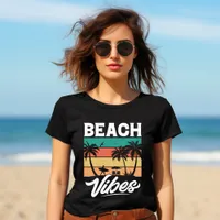 Ride the Waves in Style: Beach Fun T-Shirt Tri-Blend Shirt