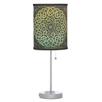 Celtic Knotwork Mandala Table Lamp