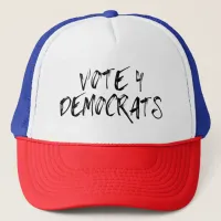 Vote 4 Democrats in Midterms Trucker Hat