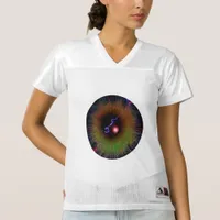 The Cosmic Eye of Creation Women's Football Jersey