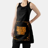 Abracadabra Magic Word All-Over Print Apron