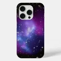 Purple Galaxy Cluster Space Image iPhone 15 Pro Case