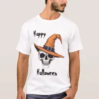 Halloween Skull with hat T-Shirt