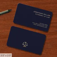 Simple Modern Lawyer Business Card