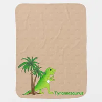 Dinosaur Land Cute Dino Baby Blanket