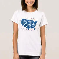 Funny Oh My Stars Fourth of July T-Shirt