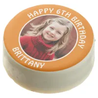 Personalized Photo, Age and Name Birthday Party Chocolate Covered Oreo