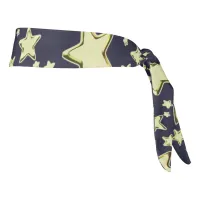 Golden Starburst Tie Headband