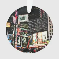 New York City, New York Times Square Christmas Ornament