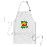 Jalepeno Business Funny Hot Pepper Slogan Adult Apron