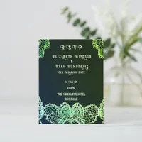 Blossoms of Love" Wedding Invitation Collection  Postcard