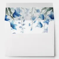 Bluebells Floral Wedding Envelope