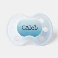 Personalized Blue  Boy Baby Pacifier