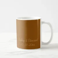 Fall Oak Leaf Autumn Wedding Coffee Mug