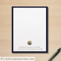 Elegant Letterhead for Business with Custom Logo