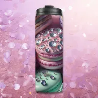 Pretty Macaron Bling Thermal Tumbler