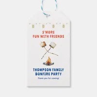 S'mores Fun Bonfire Backyard Cookout Friendsgiving Gift Tags