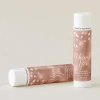 Thank You Snowdrops Wedding Copper ID726 Lip Balm