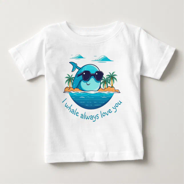 Sea Adventure | Cute Whale with Sunglasses