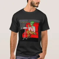 1970's Retro Extraterrestrial in Disco Lounge T-Shirt