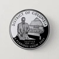 Faux District of Columbia Quarter Button