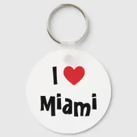 I Love Miami Keychain